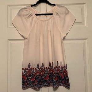 LOFT║flowy floral top